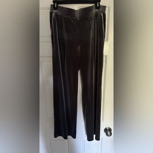 LOFT Gray Velvet Pants Small